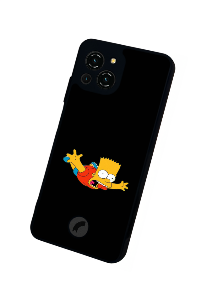 Reeder S23 Pro Max Uyumlu The Simpsons Tasarımlı Glossy Premium Kılıf