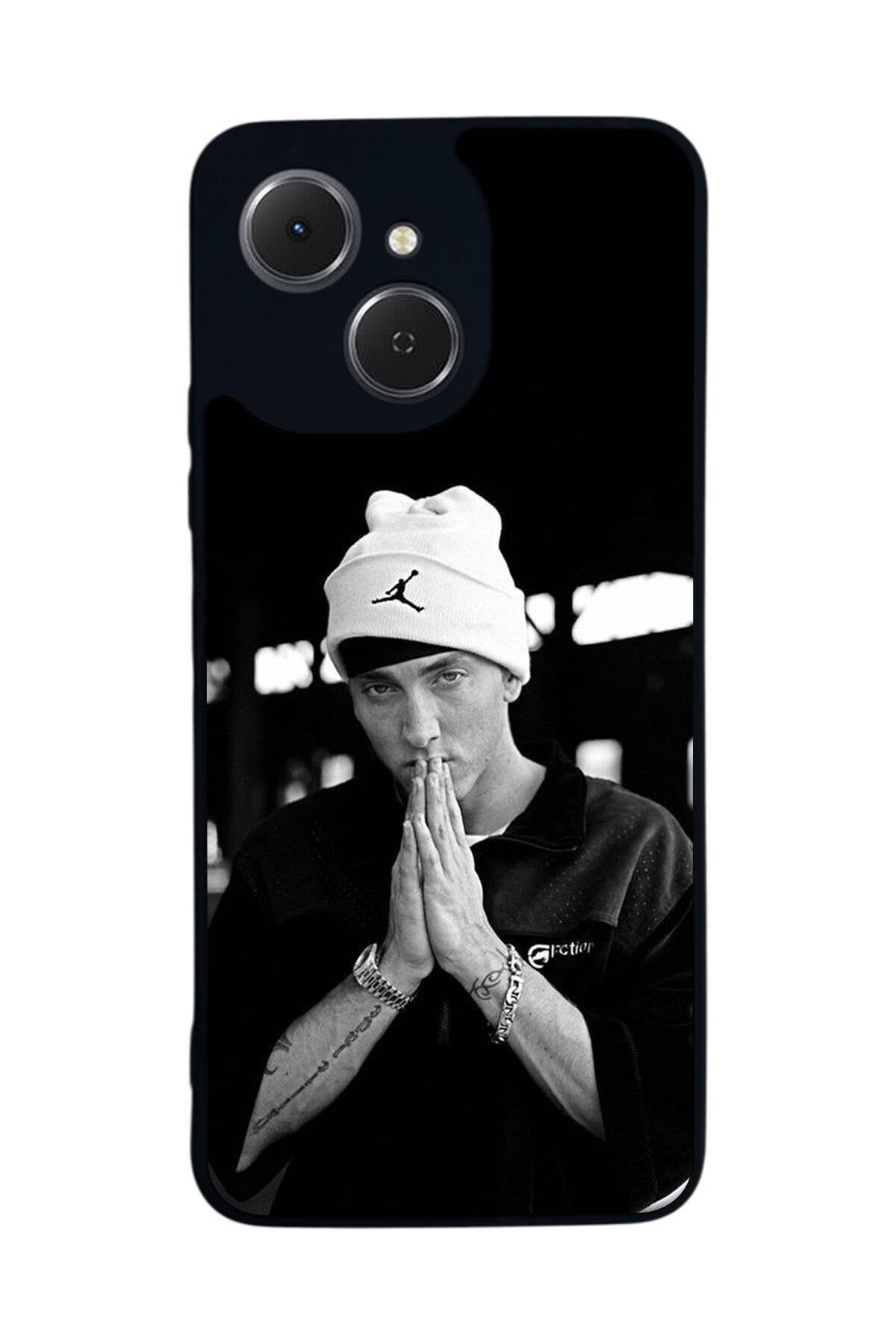Tecno Spark 40C Uyumlu Eminem Tasarımlı Glossy Premium Kılıf