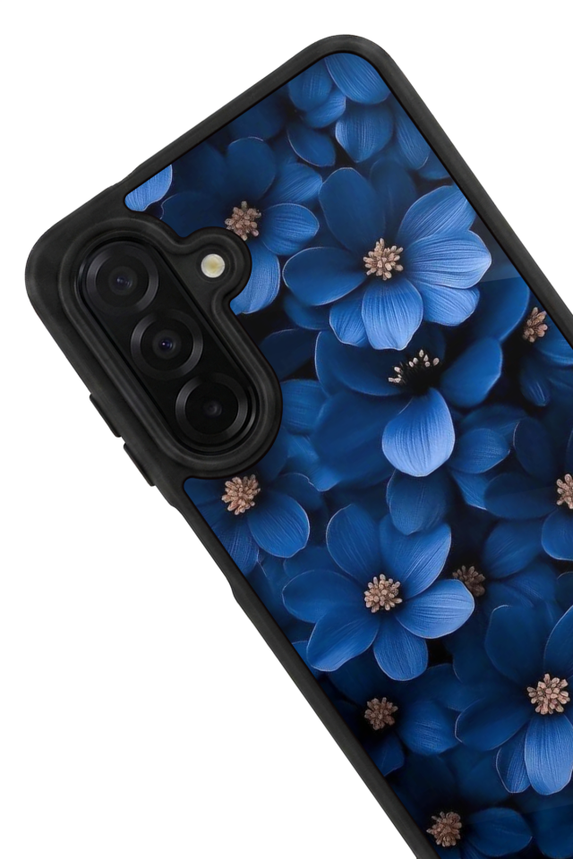 Samsung Galaxy A56 Uyumlu Cicek Tasarımlı Glossy Premium Kılıf