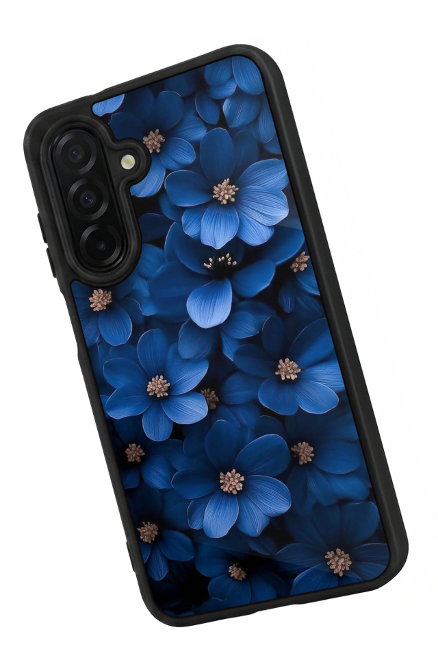 Samsung Galaxy A56 Uyumlu Cicek Tasarımlı Glossy Premium Kılıf