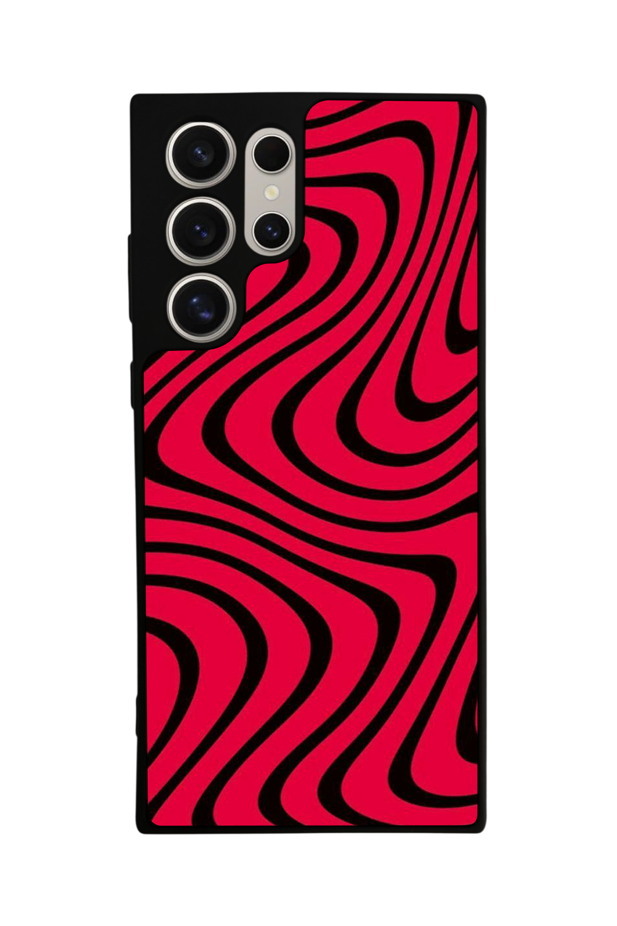 Samsung Galaxy S23 Ultra Uyumlu Çizgi Sanatı Tasarımlı Glossy Premium Kılıf