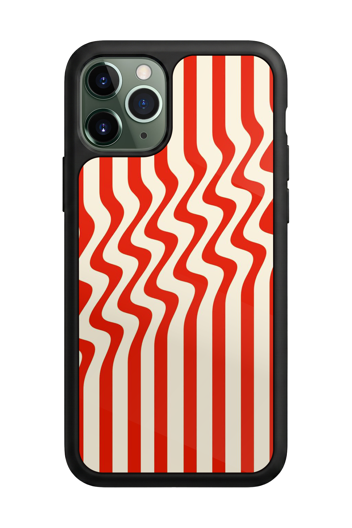 iPhone 11 Pro Uyumlu Çizgi Sanatı Tasarımlı Glossy Premium Kılıf