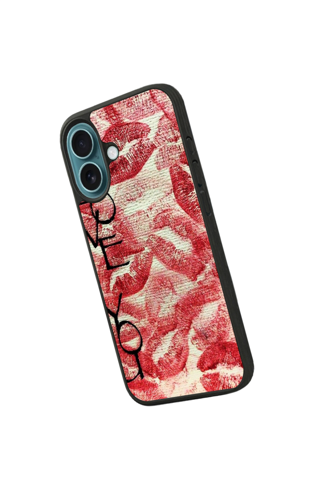 iPhone 16 Plus Uyumlu Dudak Tasarımlı Glossy Premium Kılıf
