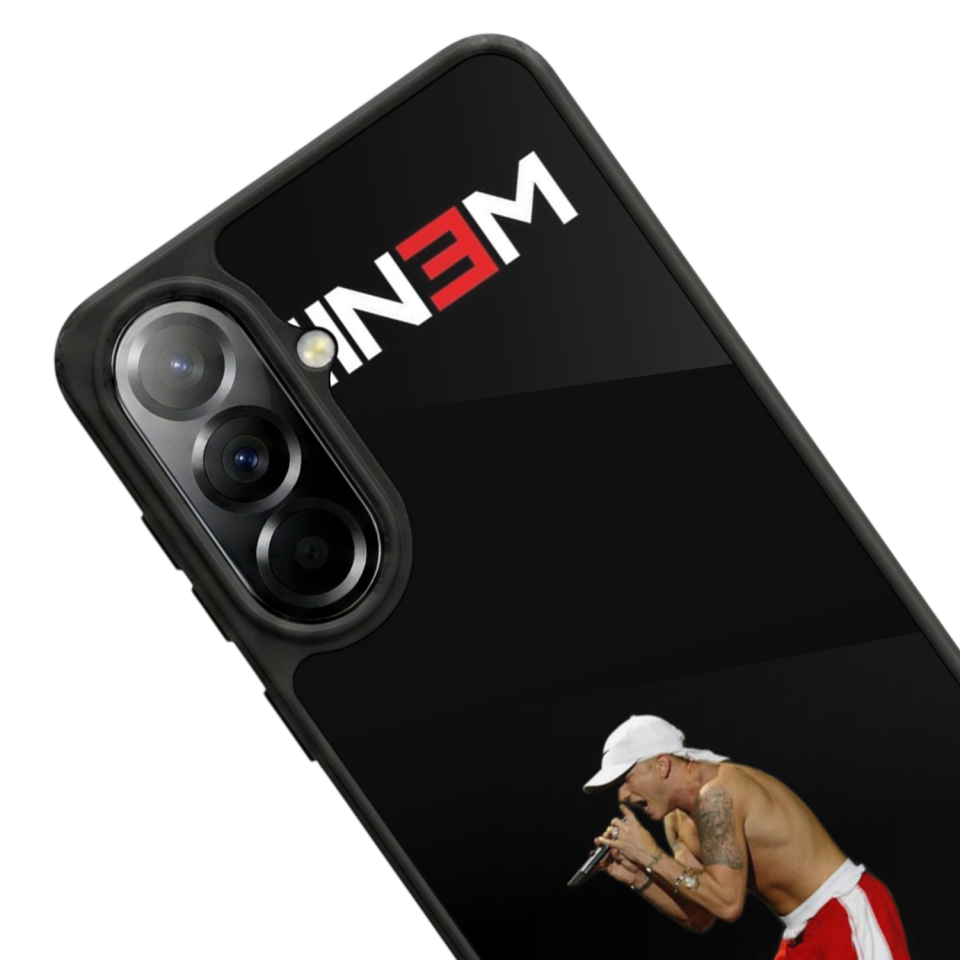 Samsung Galaxy A37 Uyumlu Eminem Tasarımlı Glossy Premium Kılıf