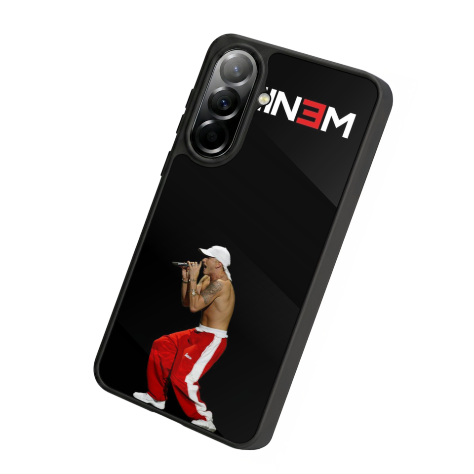 Samsung Galaxy A37 Uyumlu Eminem Tasarımlı Glossy Premium Kılıf