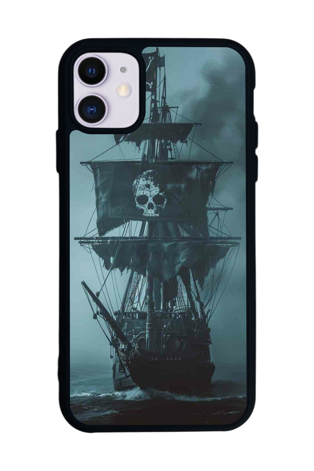 iPhone 11 Uyumlu Korsan Tasarımlı Glossy Premium Kılıf