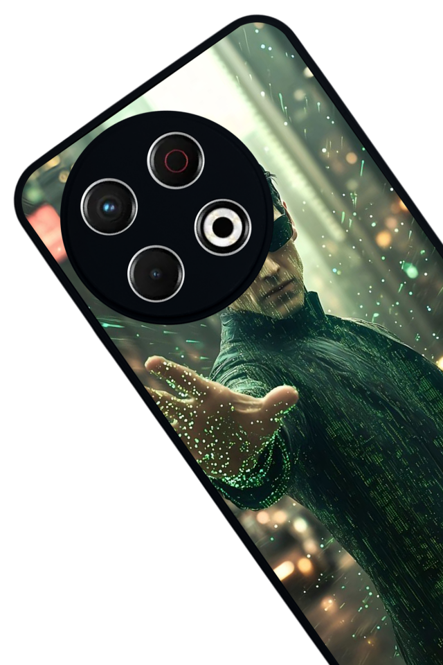 Tecno Spark 30 Pro Uyumlu MatriTecno Spark 30 Pro Tasarımlı Glossy Premium Kılıf