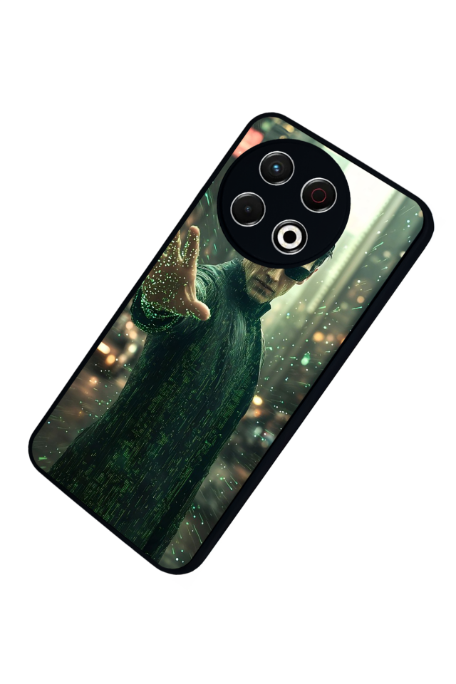 Tecno Spark 30 Pro Uyumlu MatriTecno Spark 30 Pro Tasarımlı Glossy Premium Kılıf