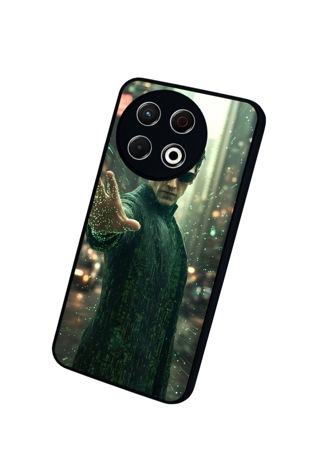 Tecno Spark 30 Pro Uyumlu MatriTecno Spark 30 Pro Tasarımlı Glossy Premium Kılıf