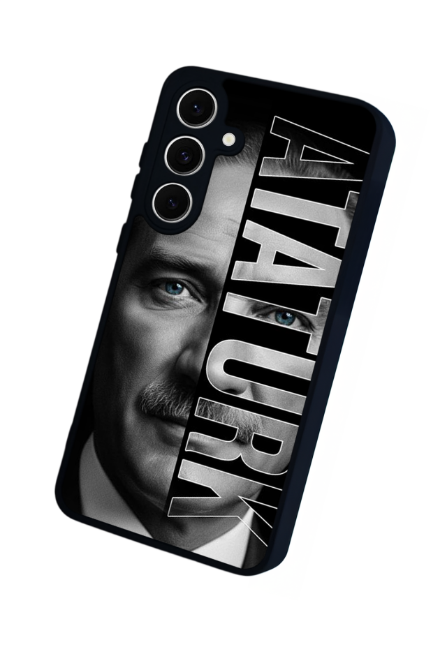 Samsung Galaxy S24 FE Uyumlu Mustafa Kemal Ataturk Tasarımlı Glossy Premium Kılıf