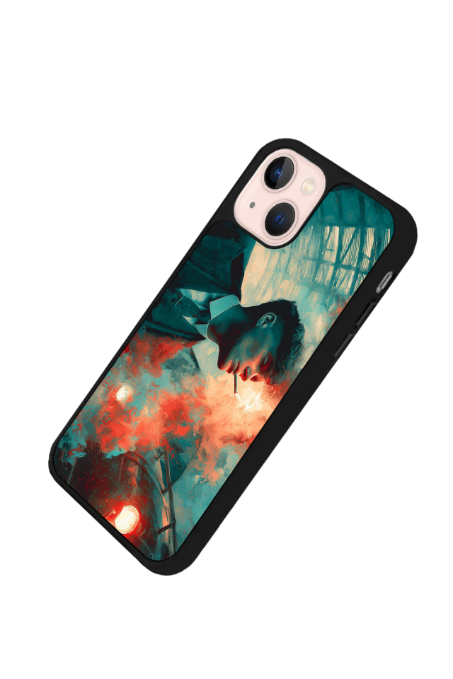 iPhone 13 Mini Uyumlu Peaky Blinders Tasarımlı Glossy Premium Kılıf