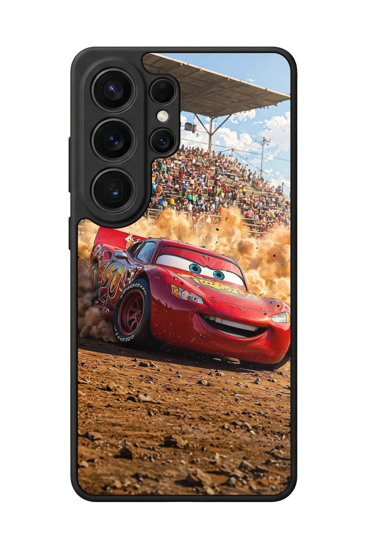 Samsung Galaxy S26 Ultra Uyumlu Şimsek McQueen Tasarımlı Glossy Premium Kılıf