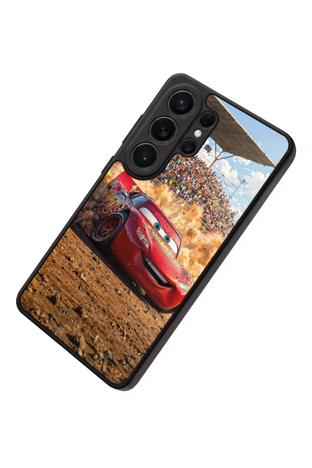 Samsung Galaxy S26 Ultra Uyumlu Şimsek McQueen Tasarımlı Glossy Premium Kılıf