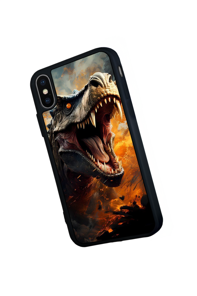 iPhone X/ XS Uyumlu T-ReiPhone X/ XS Tasarımlı Glossy Premium Kılıf