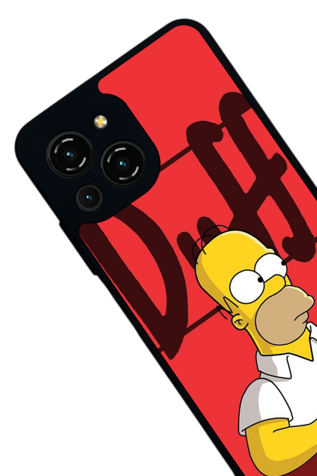 Reeder S23 Pro Max Uyumlu The Simpsons Tasarımlı Glossy Premium Kılıf