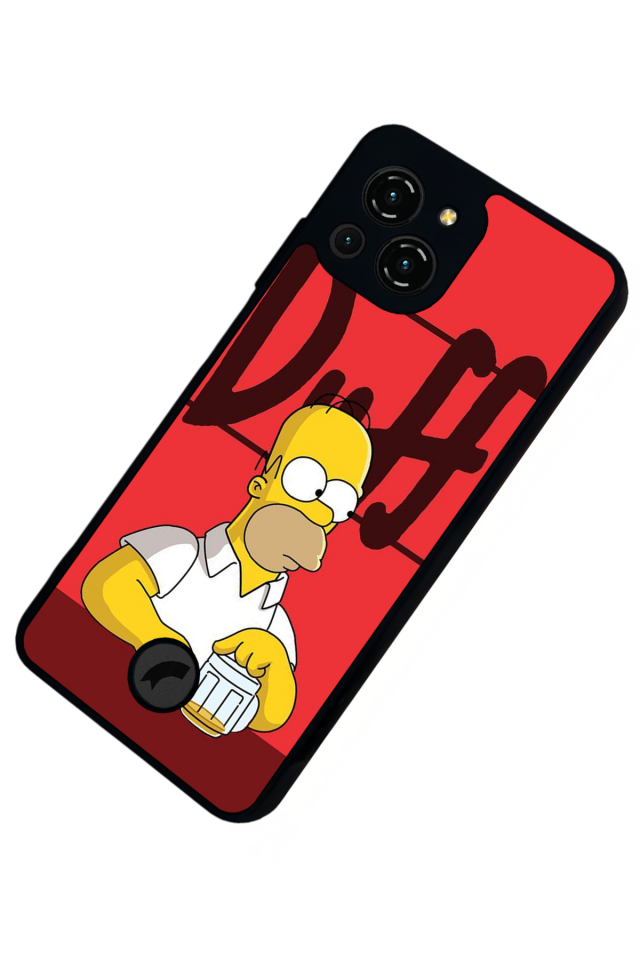 Reeder S23 Pro Max Uyumlu The Simpsons Tasarımlı Glossy Premium Kılıf