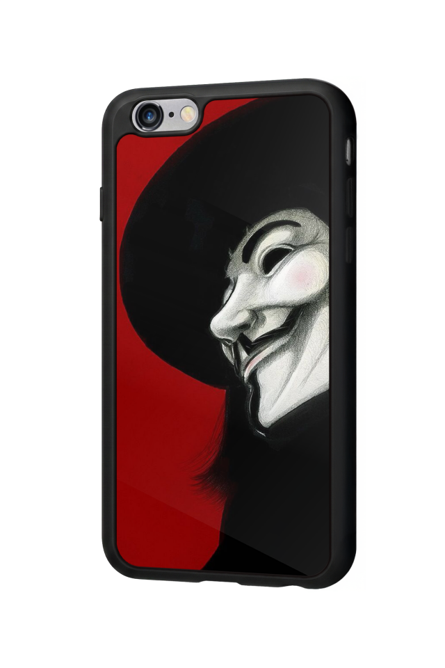 iPhone 6s Plus Uyumlu Vendetta Tasarımlı Glossy Premium Kılıf
