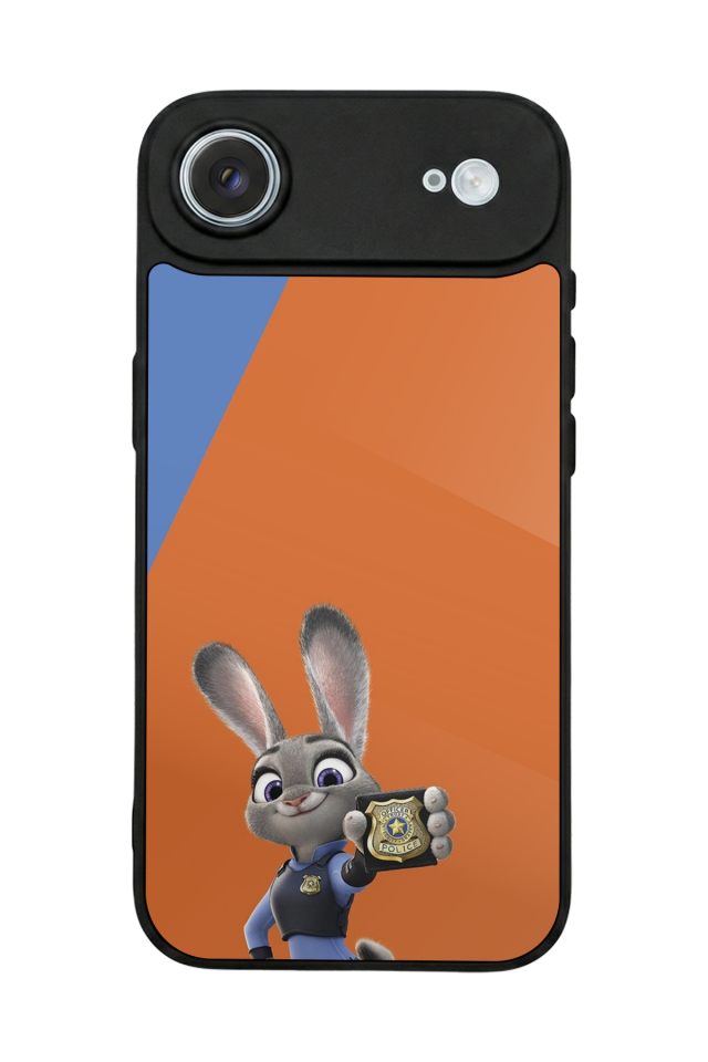 iPhone 17 Air Uyumlu Zootropolis Tasarımlı Glossy Premium Kılıf