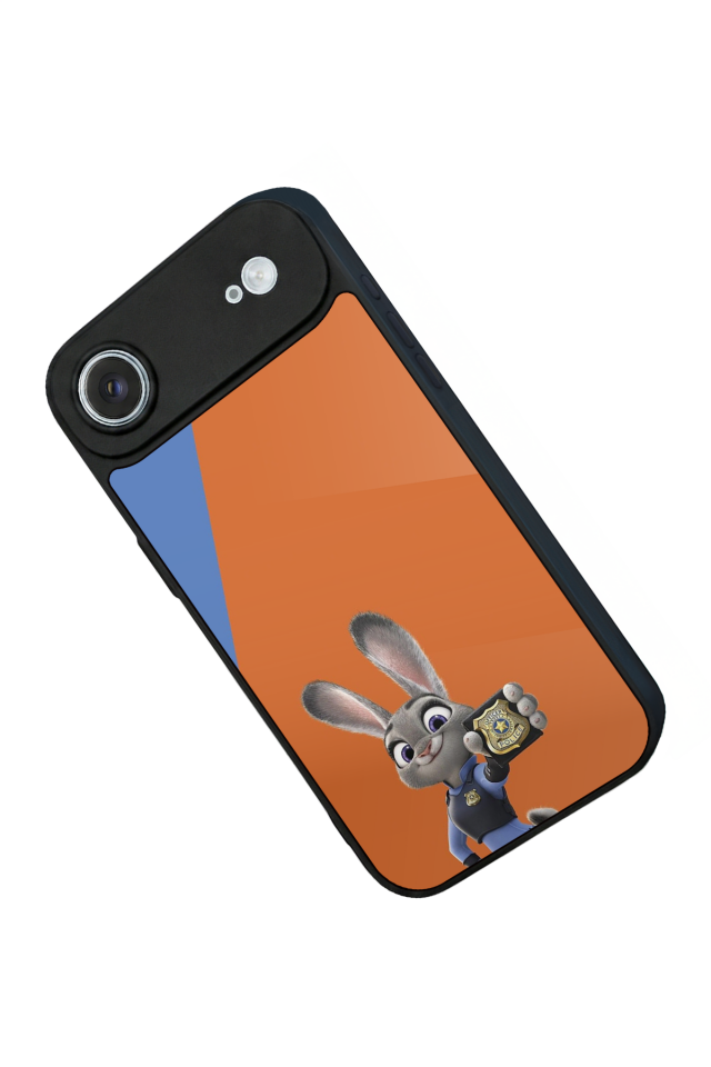 iPhone 17 Air Uyumlu Zootropolis Tasarımlı Glossy Premium Kılıf