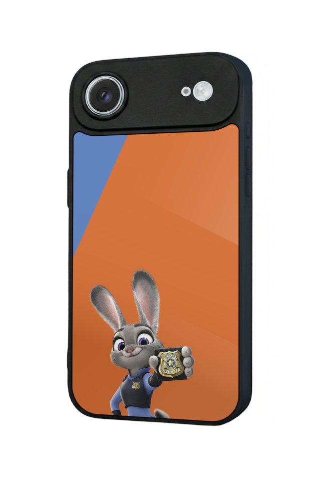 iPhone 17 Air Uyumlu Zootropolis Tasarımlı Glossy Premium Kılıf