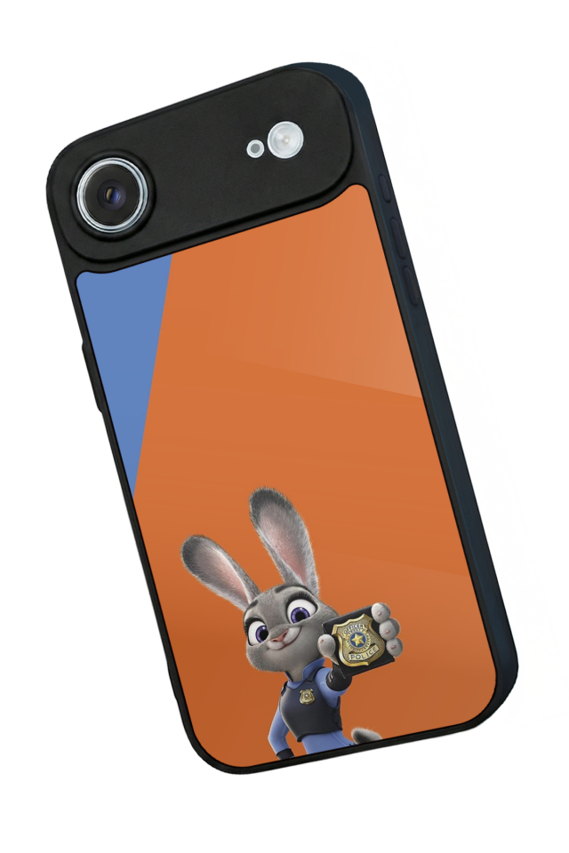 iPhone 17 Air Uyumlu Zootropolis Tasarımlı Glossy Premium Kılıf