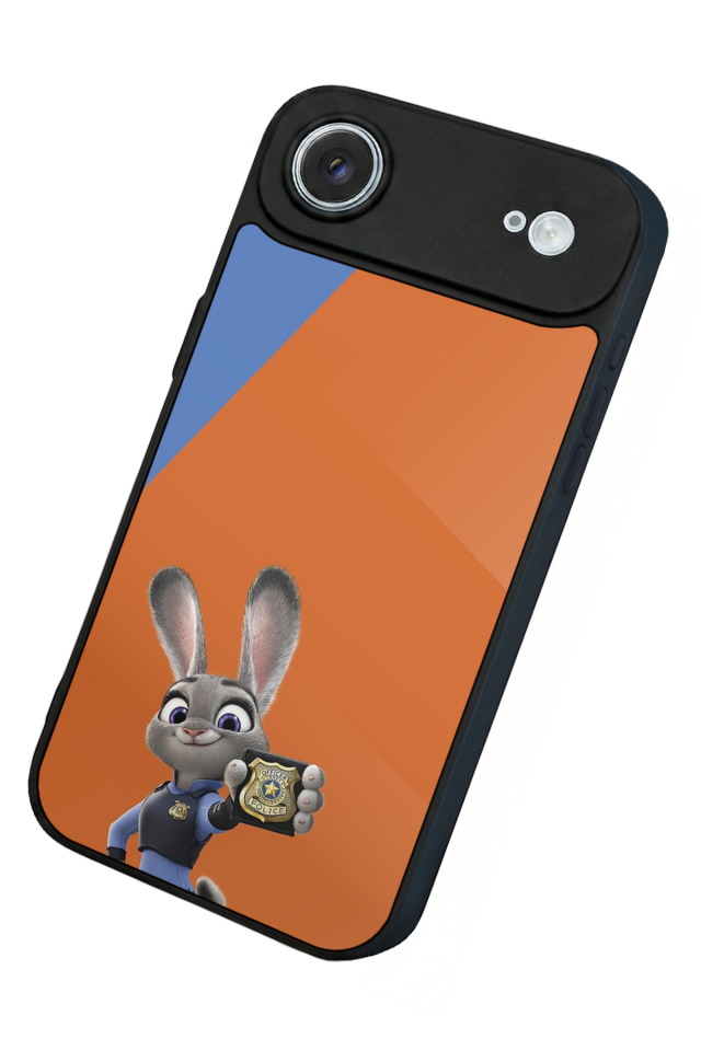 iPhone 17 Air Uyumlu Zootropolis Tasarımlı Glossy Premium Kılıf
