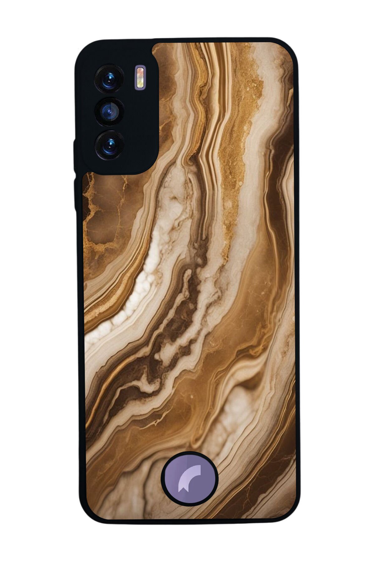 Reeder S19 Max Pro S Uyumlu Mermer Marble Tasarımlı Glossy Premium Kılıf