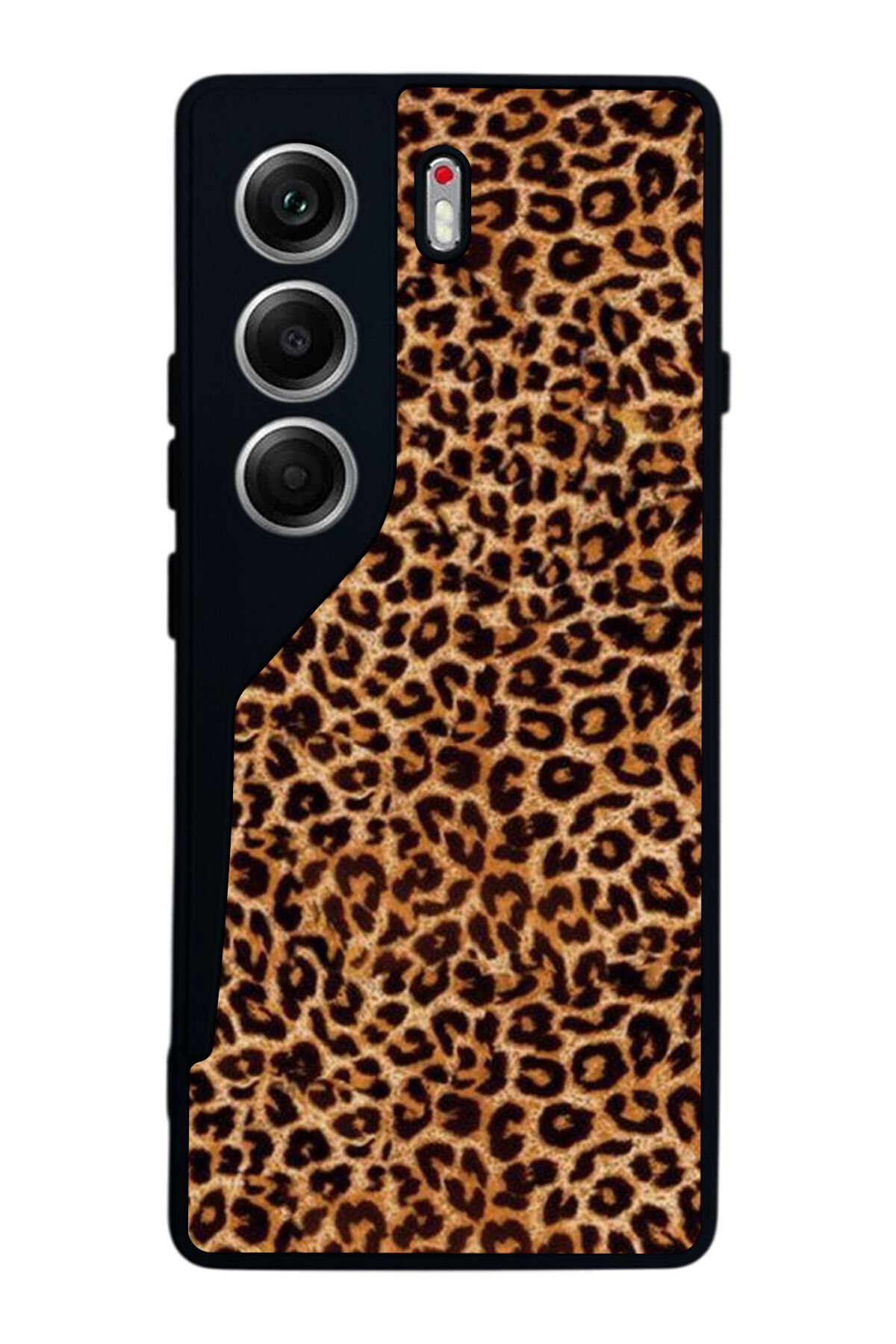 Tecno Camon 40 Uyumlu Leopar Tasarımlı Glossy Premium Kılıf
