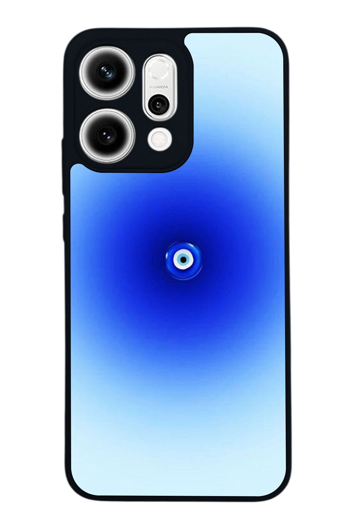 Oppo Reno 14 Uyumlu Nazar Tasarımlı Glossy Premium Kılıf