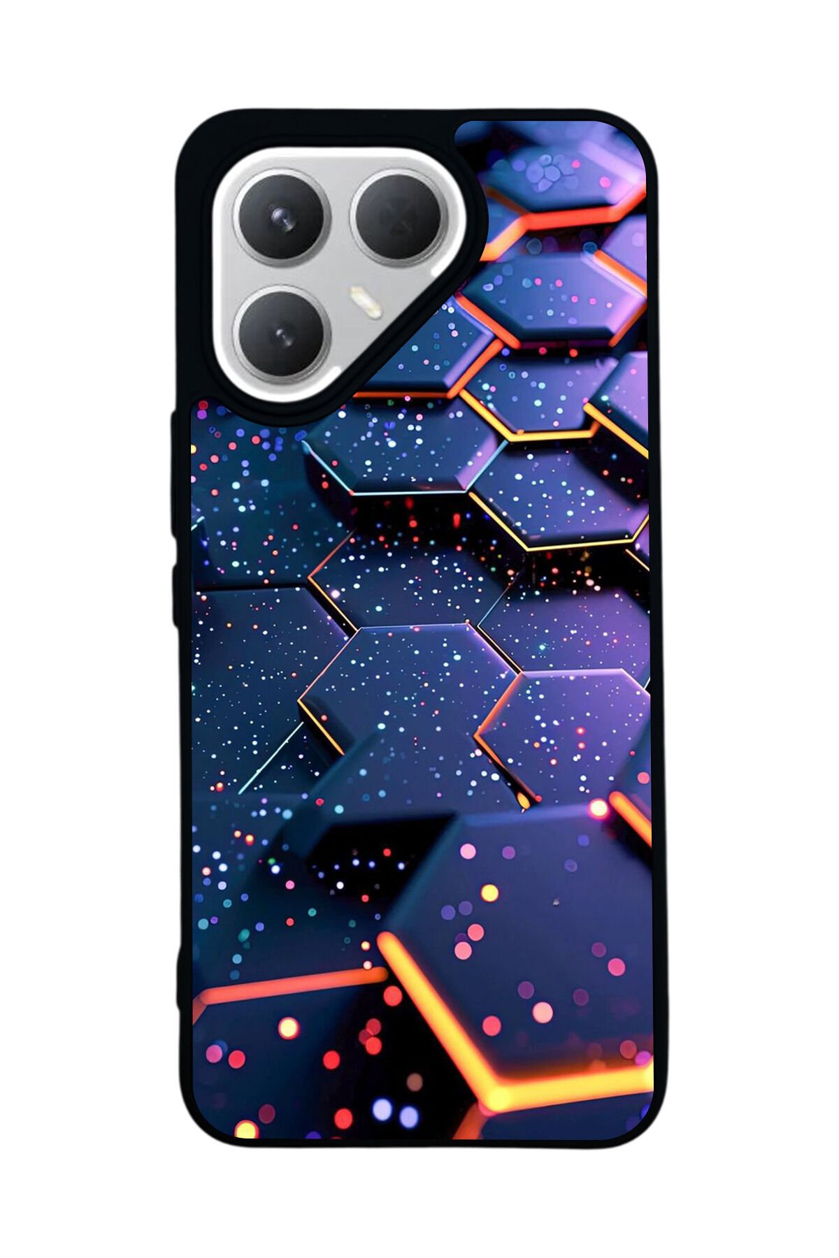 Tecno Pova 7 Pro Mat Uyumlu Siyah Kılıf – Yumuşak Silikon, Koruyucu, Şok Emici Kapak