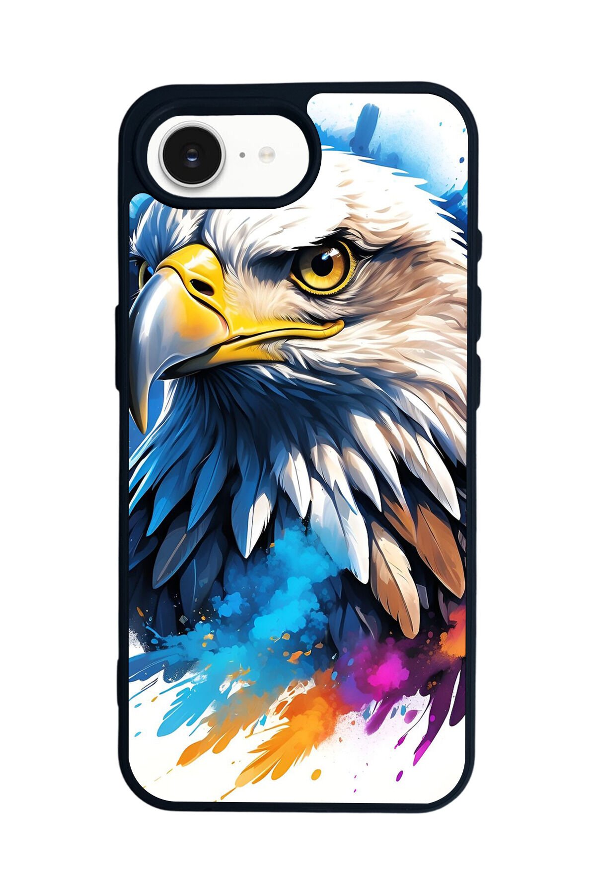 iPhone 16E Uyumlu Besiktas Tasarımlı Glossy Premium Kılıf