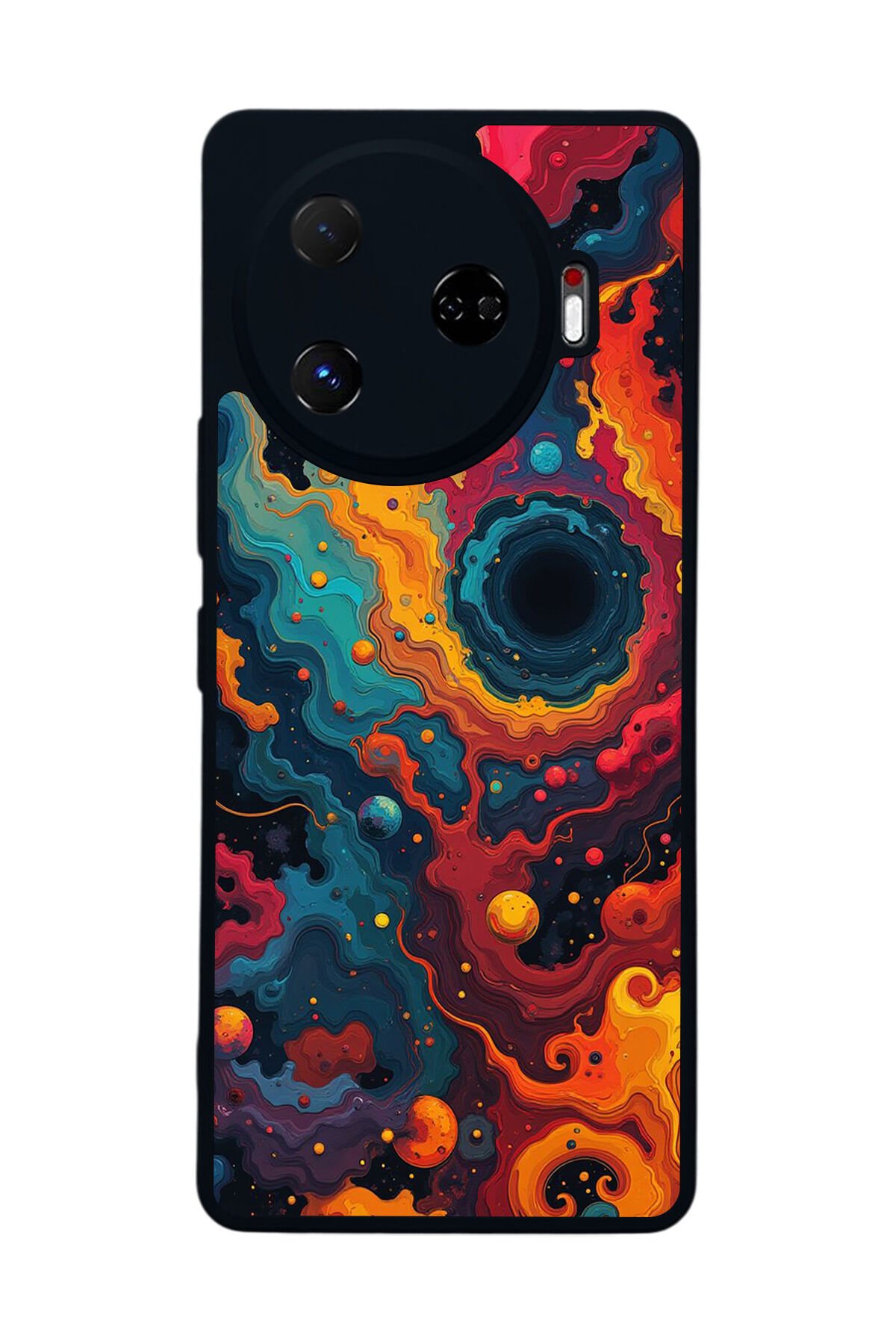 Tecno Camon 30 Pro Uyumlu Abstract Tasarımlı Glossy Premium Kılıf