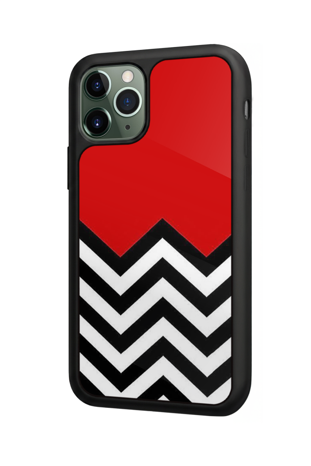 iPhone 11 Pro Uyumlu Çizgi Sanatı Tasarımlı Glossy Premium Kılıf