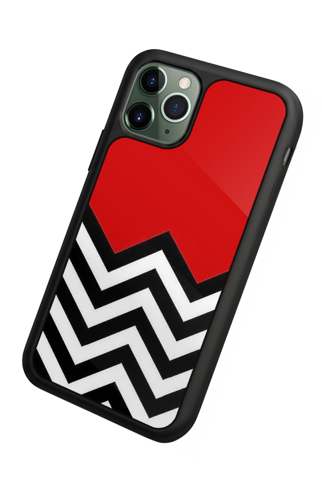 iPhone 11 Pro Uyumlu Çizgi Sanatı Tasarımlı Glossy Premium Kılıf