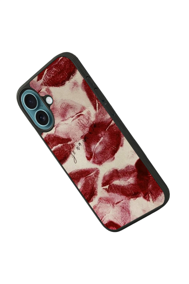 iPhone 16 Plus Uyumlu Dudak Tasarımlı Glossy Premium Kılıf