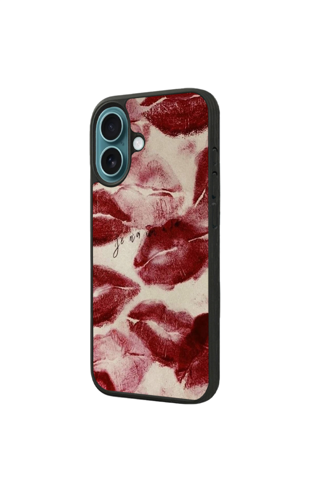 iPhone 16 Plus Uyumlu Dudak Tasarımlı Glossy Premium Kılıf
