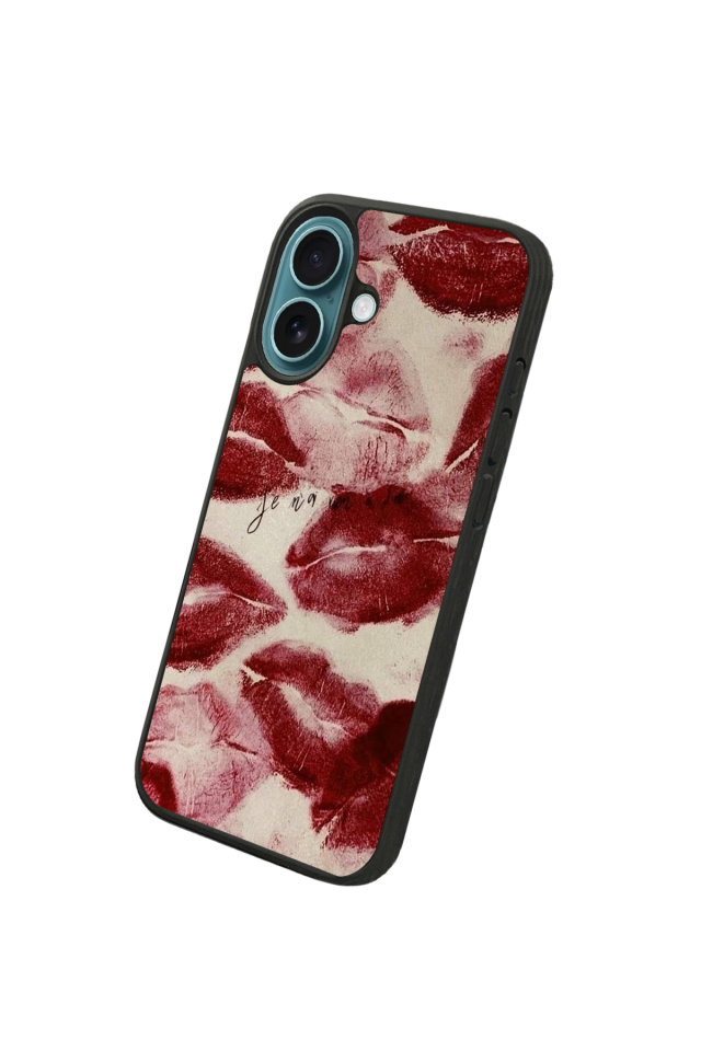 iPhone 16 Plus Uyumlu Dudak Tasarımlı Glossy Premium Kılıf