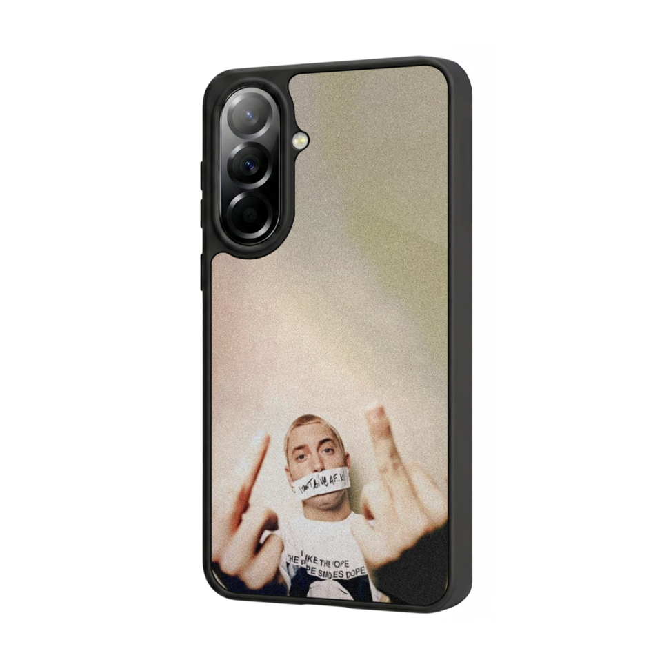 Samsung Galaxy A37 Uyumlu Eminem Tasarımlı Glossy Premium Kılıf