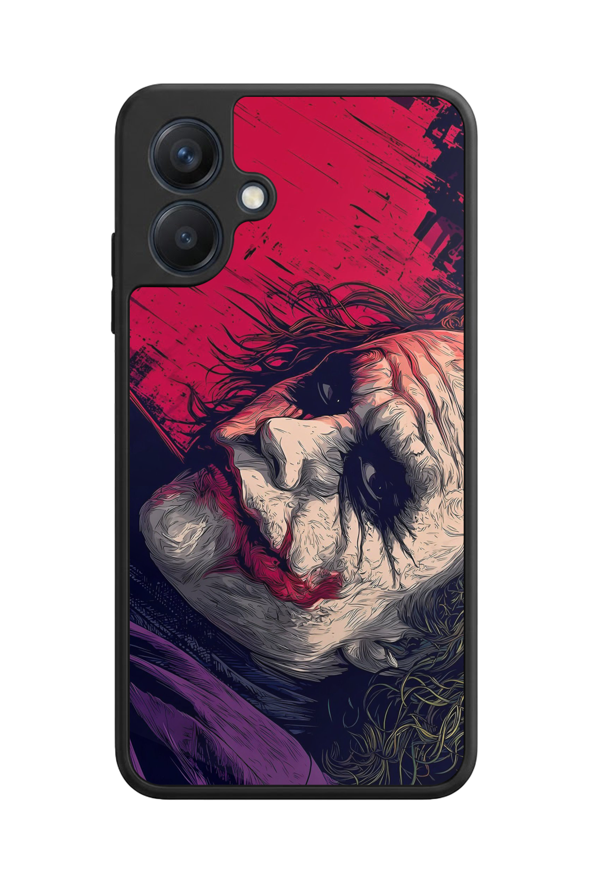 Samsung Galaxy A07 Uyumlu Joker Tasarımlı Glossy Premium Kılıf