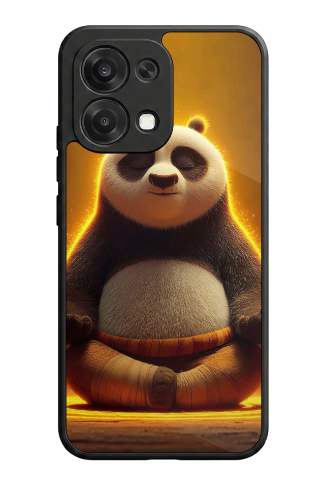 Oppo A6 Pro Uyumlu Kung Fu Panda Tasarımlı Glossy Premium Kılıf