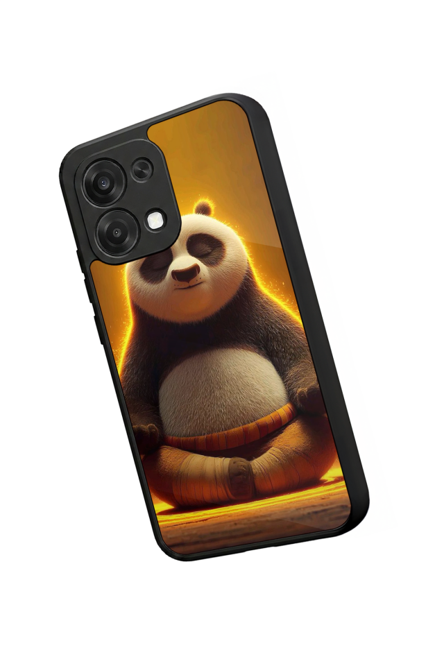 Oppo A6 Pro Uyumlu Kung Fu Panda Tasarımlı Glossy Premium Kılıf