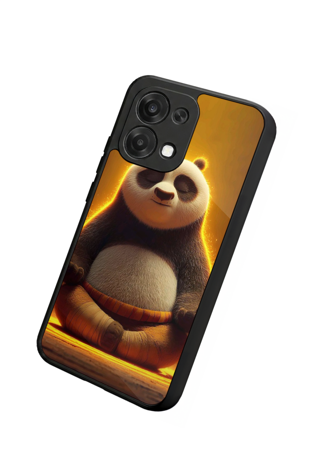 Oppo A6 Pro Uyumlu Kung Fu Panda Tasarımlı Glossy Premium Kılıf