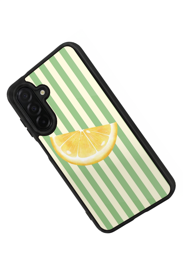 Samsung Galaxy A26 Uyumlu Limon Tasarımlı Glossy Premium Kılıf