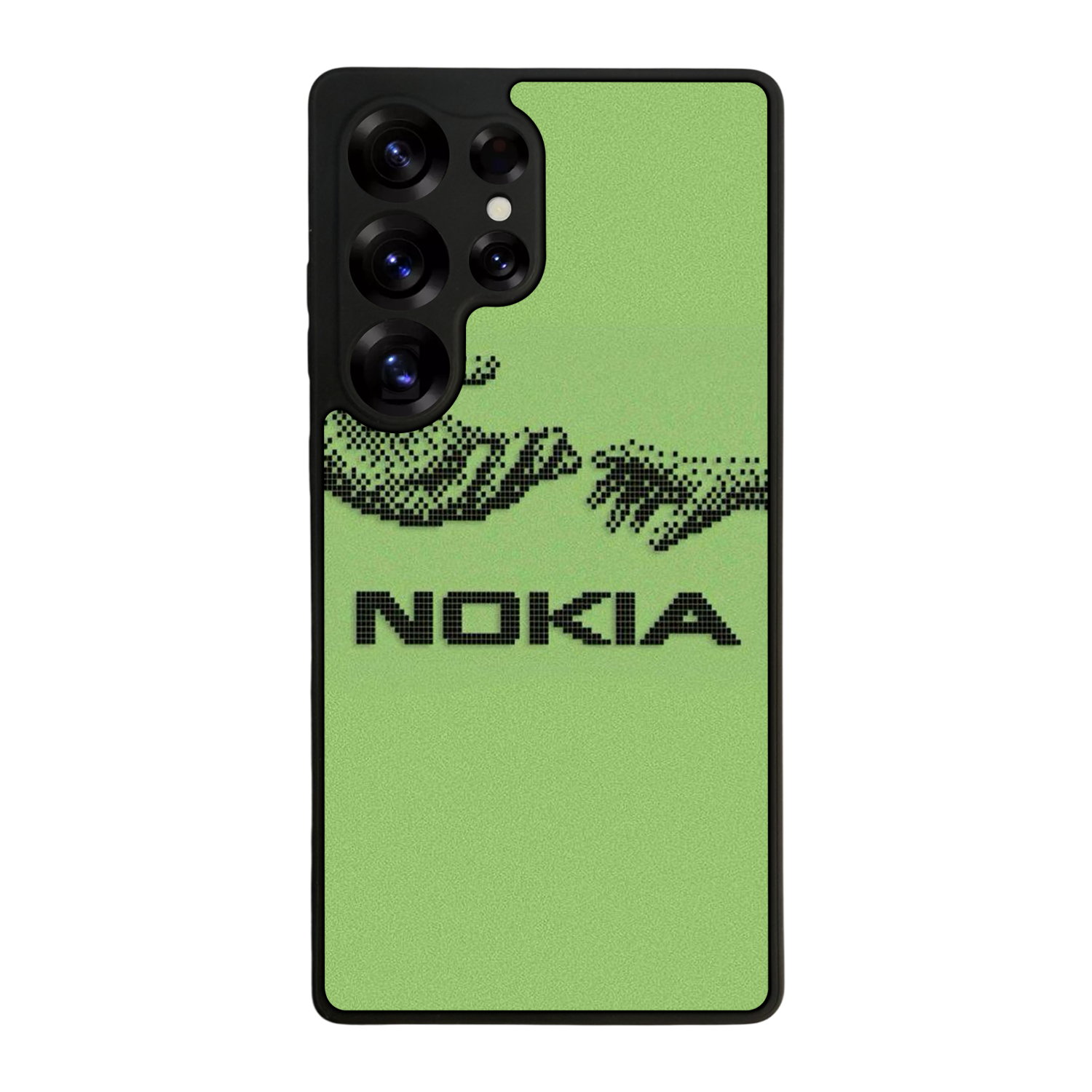 Samsung Galaxy S25 Ultra Uyumlu Nokia Tasarımlı Glossy Premium Kılıf
