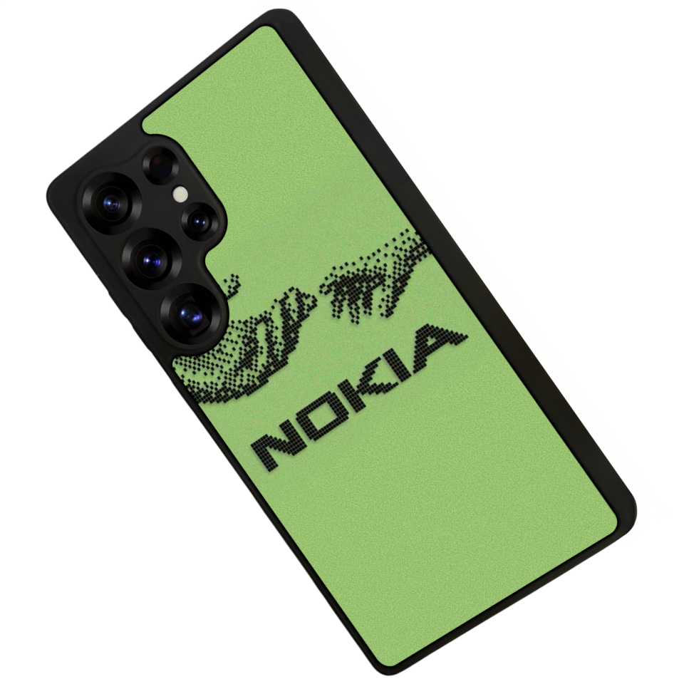 Samsung Galaxy S25 Ultra Uyumlu Nokia Tasarımlı Glossy Premium Kılıf