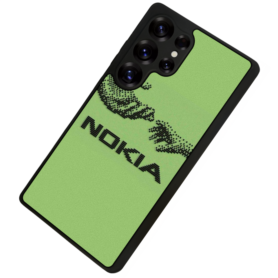 Samsung Galaxy S25 Ultra Uyumlu Nokia Tasarımlı Glossy Premium Kılıf
