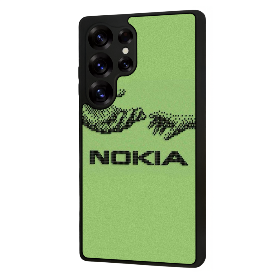 Samsung Galaxy S25 Ultra Uyumlu Nokia Tasarımlı Glossy Premium Kılıf