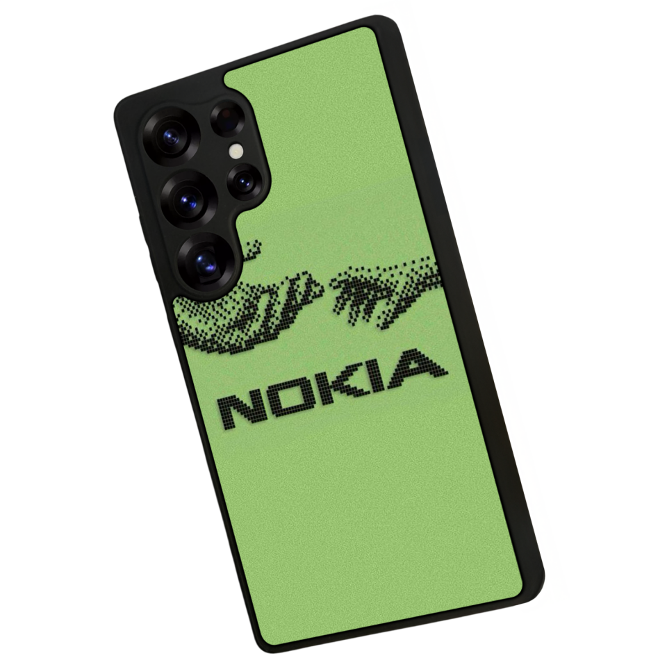 Samsung Galaxy S25 Ultra Uyumlu Nokia Tasarımlı Glossy Premium Kılıf