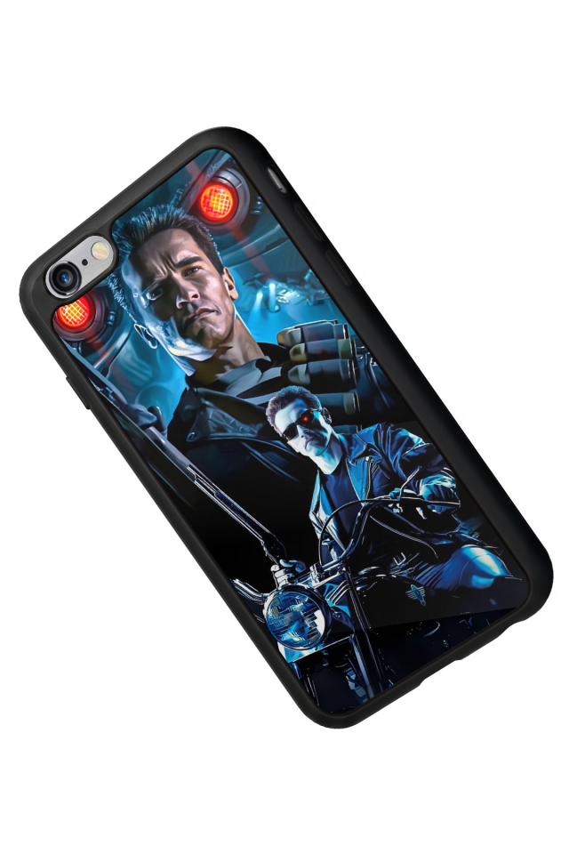 iPhone 6s Plus Uyumlu Terminator Tasarımlı Glossy Premium Kılıf