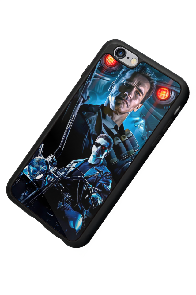 iPhone 6s Plus Uyumlu Terminator Tasarımlı Glossy Premium Kılıf